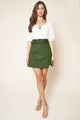 Arabella Belted Mini Skirt
