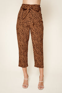 Can't Be Tamed Leopard Pants