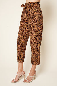 Can't Be Tamed Leopard Pants