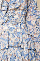 Walk On By Light Blue Floral Ruffle Mini Dress