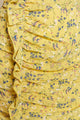 Nola Floral Print Ruched Mini Dress