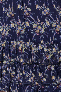 Barique Floral Print Ruffled Mini Dress