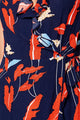 Lyndzee Floral Print Wrap Maxi Dress