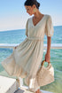 Saint Tropez Millie Puff Sleeve Midi Dress