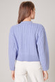 Remember Me Cable Knit High Neck Sweater