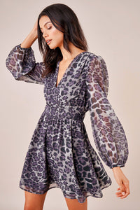 Wild Night Leopard Mini Dress