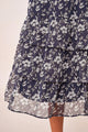 Renee Floral Puff Sleeve Midi Dress