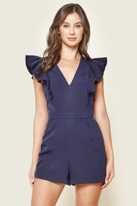 Truly Yours Ruffled Romper