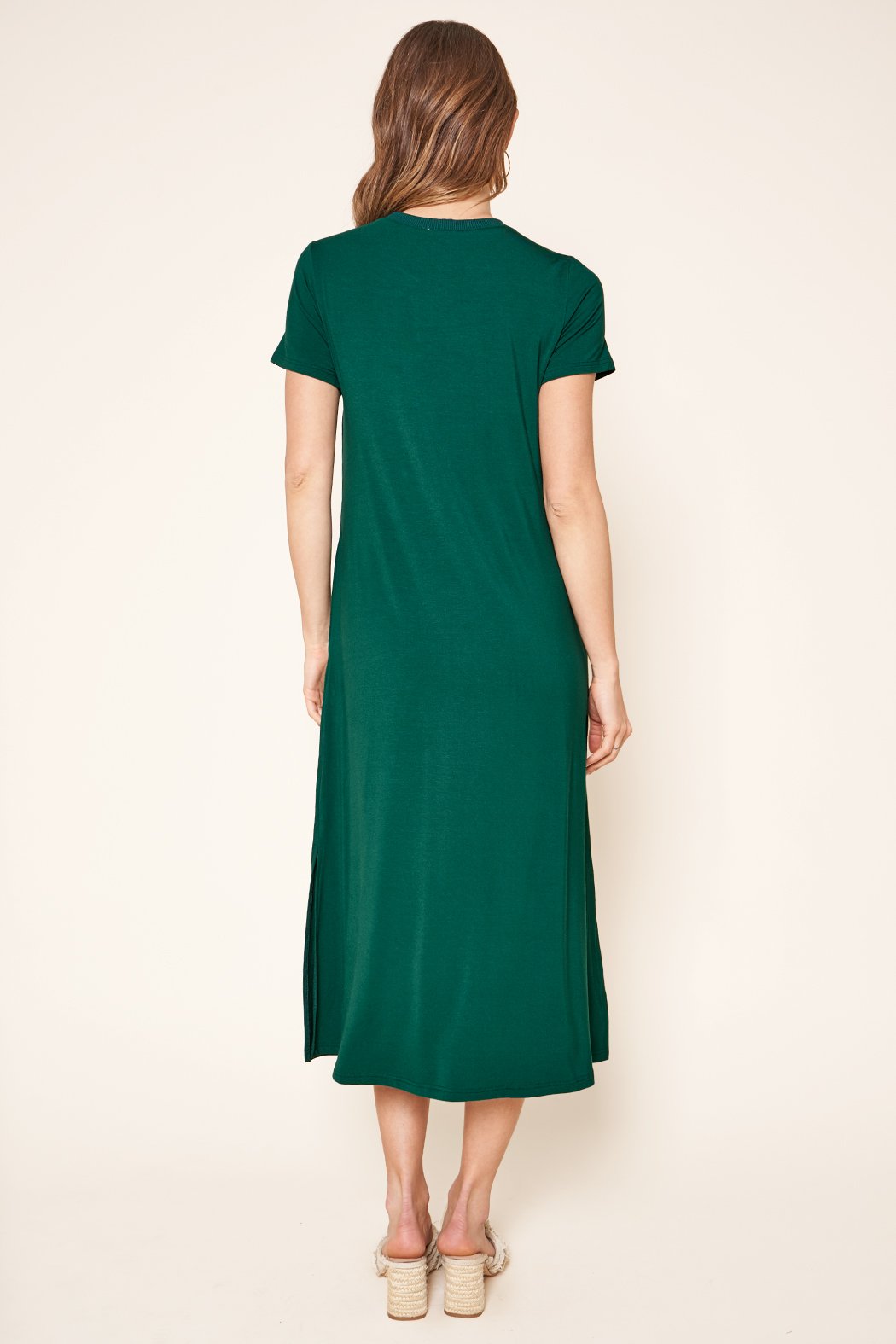 Joplin Shift Midi Jersey Knit T Shirt Dress Joplin Shift Midi Jersey Knit T Shirt Dress