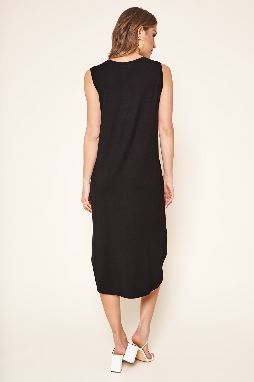 Gabbi Midi Shift Jersey Knit Dress Gabbi Midi Shift Jersey Knit Dress