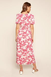 Antoinette Floral Bloom Midi Dress