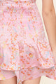 Cayla Paisley Smocked Waist Mini Sundown Dress