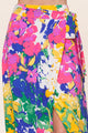 Gypsum Floral Maxi Wrap Skirt