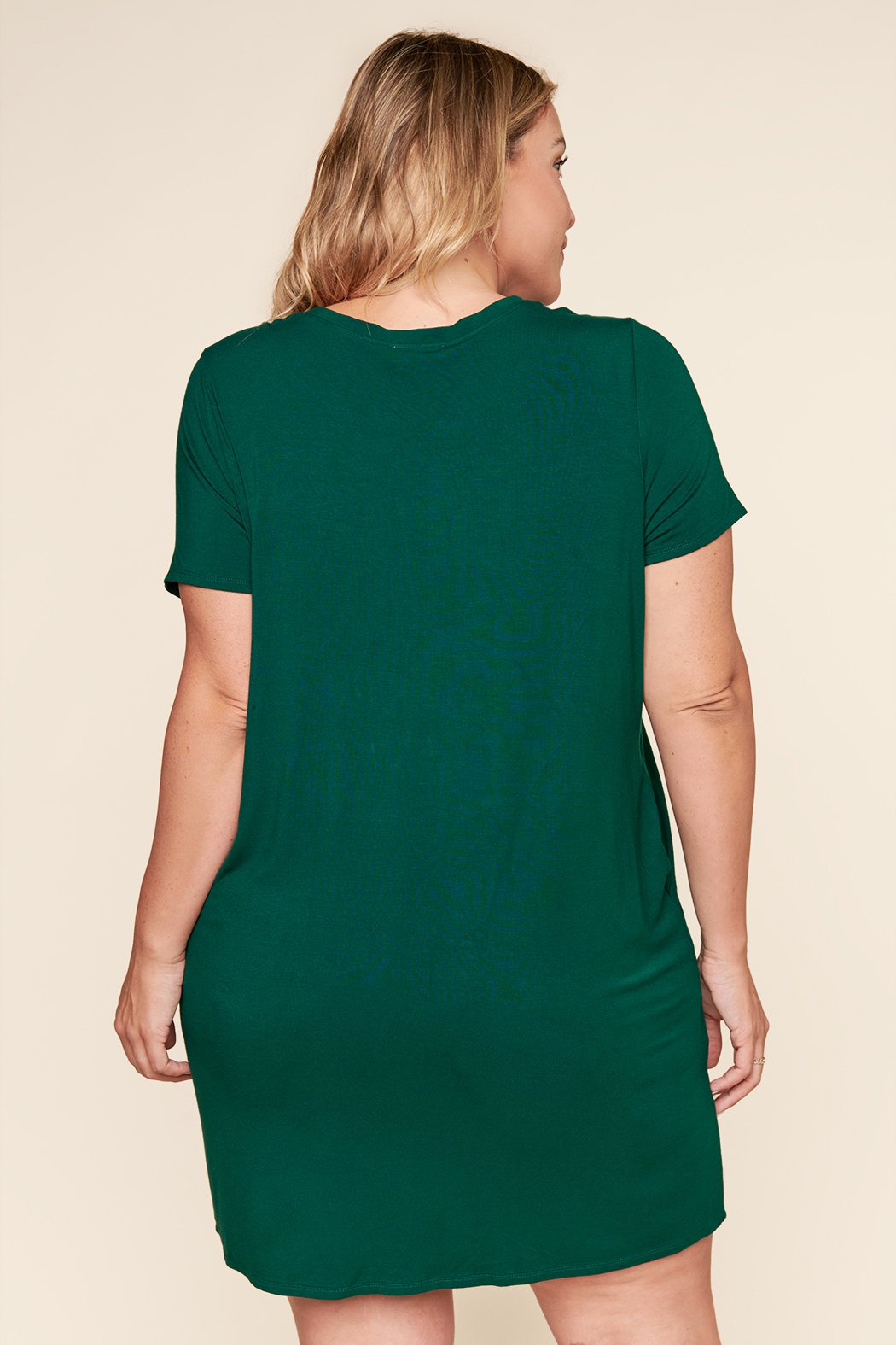 Weekender T Shirt Mini Jersey Knit Dress Curve Weekender T Shirt Mini Jersey Knit Dress Curve