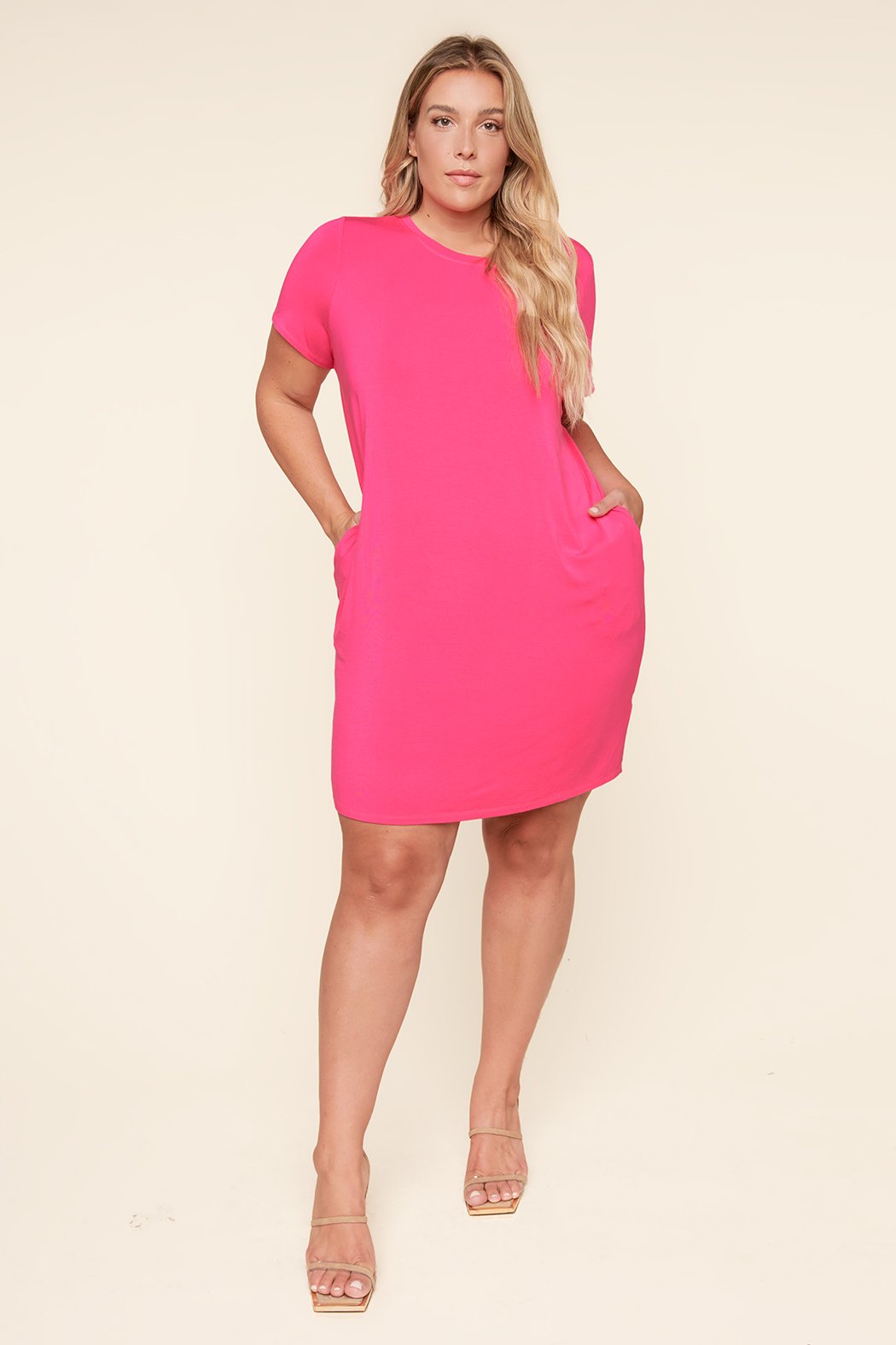 Weekender T Shirt Mini Jersey Knit Dress Curve Sugarlips Weekender T Shirt Mini Jersey Knit Dress Curve Sugarlips