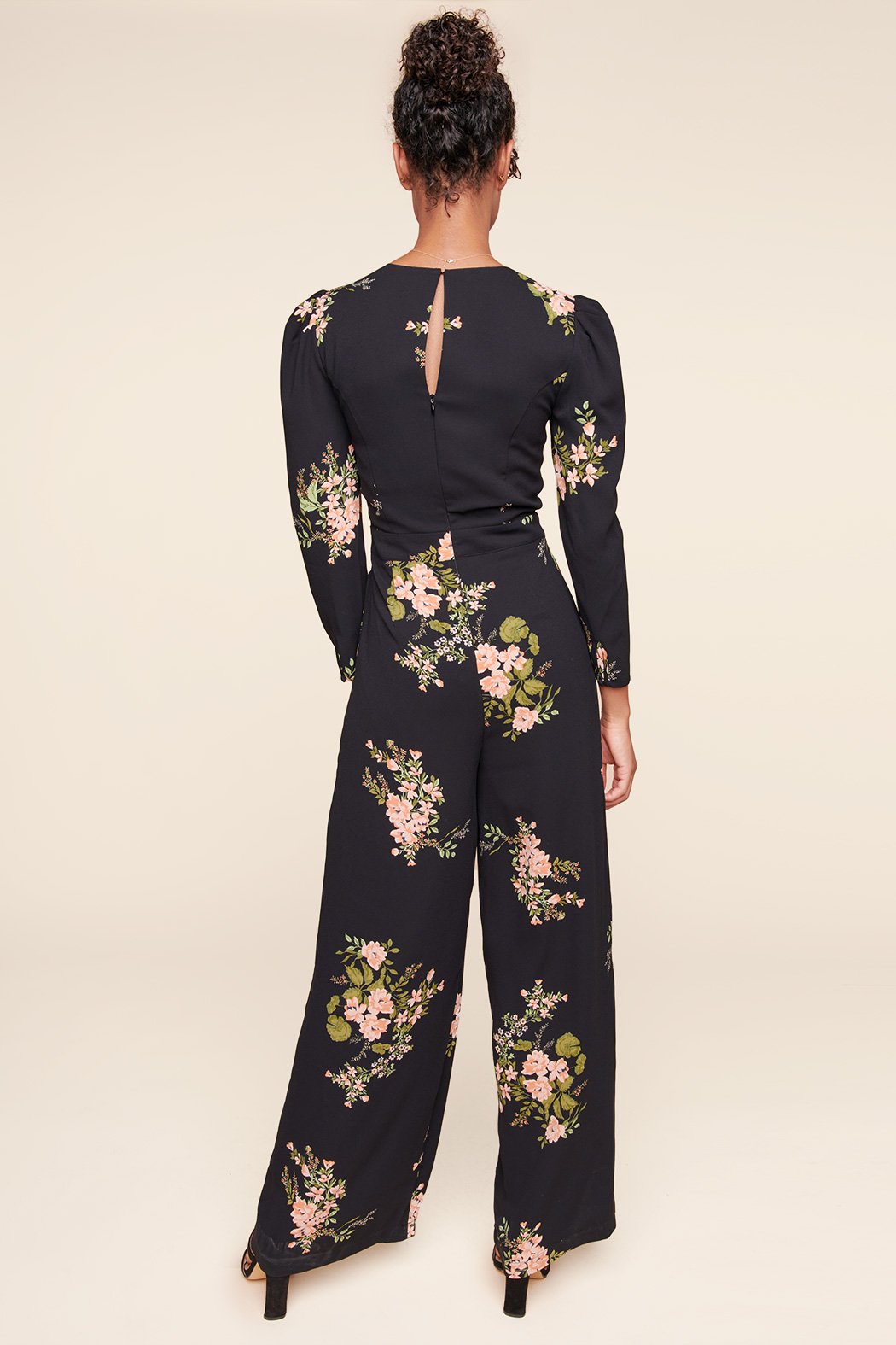 Jasleen Floral Wide Leg Jumpsuit – Sugarlips - Main Image