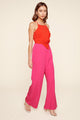 Isn't She Lovely Tie Front Jumpsuit