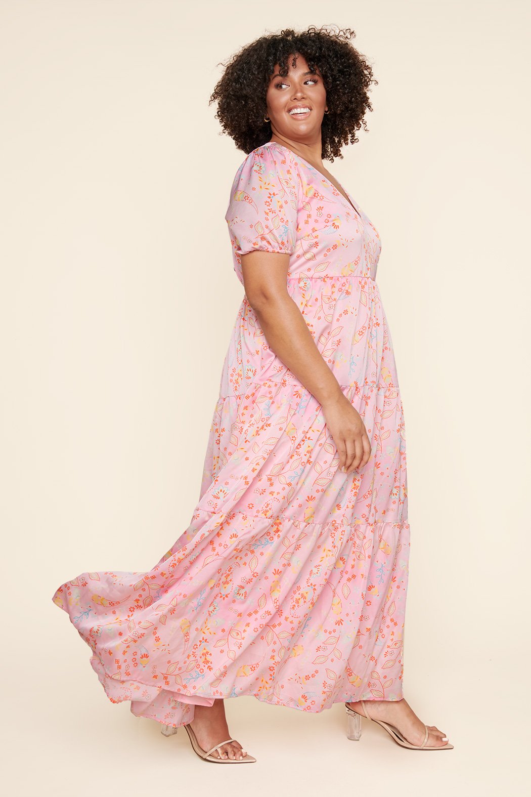 Cayla Paisley Songbird Maxi Dress Curve – Sugarlips