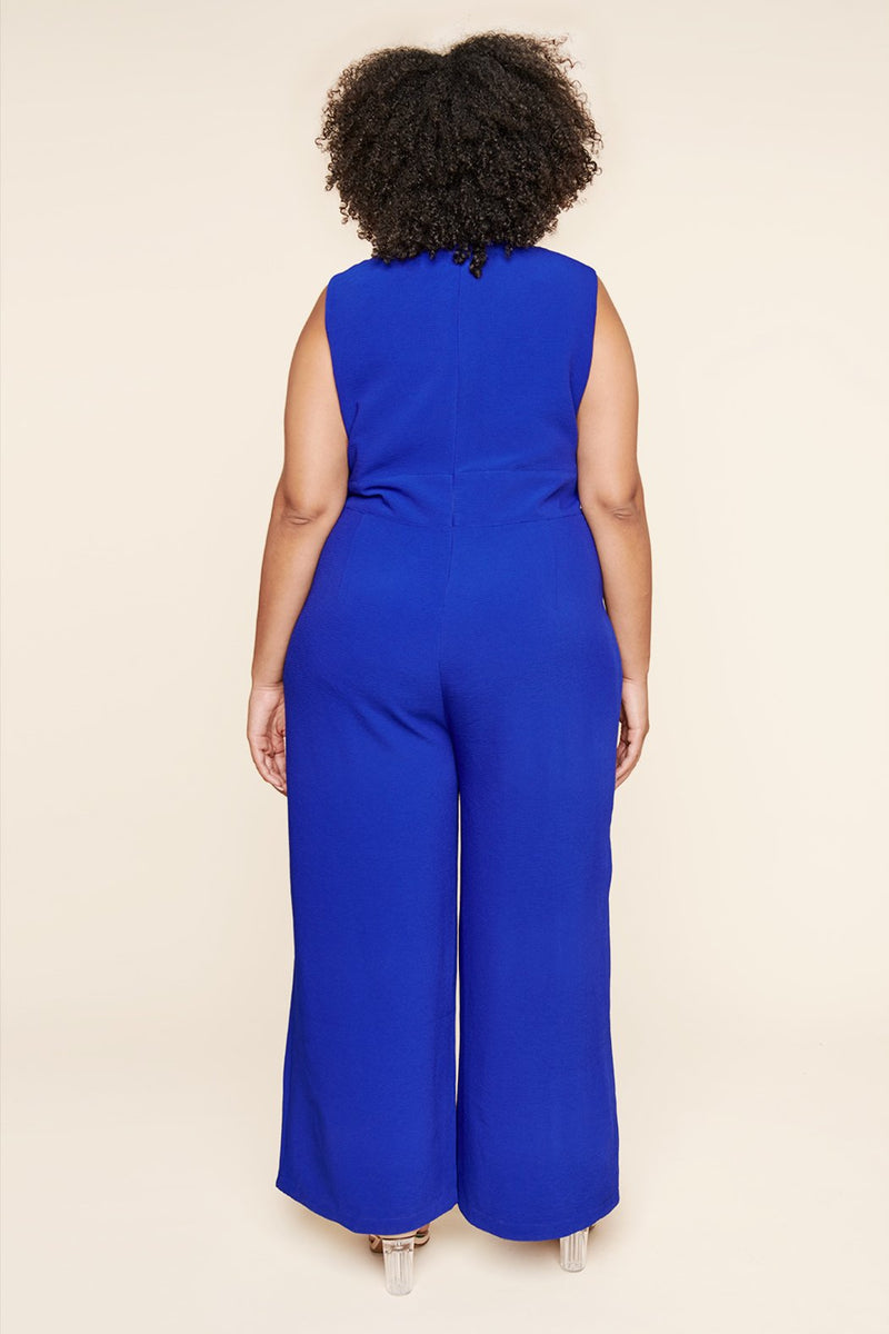 Klara Wide Leg Jumpsuit Curve Sugarlips