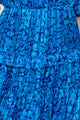 Indra Balloon Sleeve Ruffle Detail Dress
