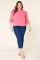 Go Getter Celine Puff Sleeve Top Curve