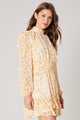 Hamptons Shirred Ruffle Dress