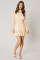 Hamptons Shirred Ruffle Dress