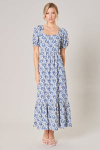 Alice Floral Sweetheart Maxi Dress