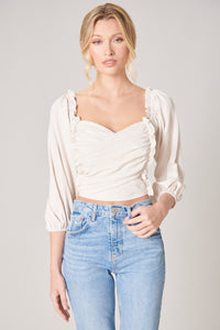Evermore Sweetheart Crossover Top