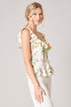 Kailey Floral Ruffle Top