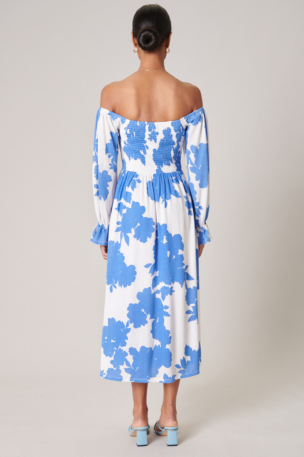 Calypso Rose Print Dress Calypso Blue Abstract Button Down Mini Dress