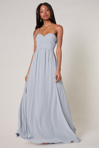 Beloved Ruched Sweetheart Convertible Dress