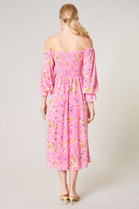 Spring Dream Denni Smocked Midi Dress