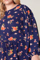Roseanne Floral Paradise Valley Long Sleeve Top Curve