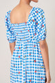 Dorothy Rosebud Gingham Puff Sleeve Mini Dress