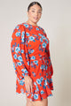 Rosario Floral Paradise Valley Long Sleeve Top Curve
