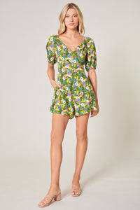 Galway Floral Everheart Romper