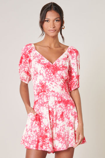 Coral Crush Alessi Puff Sleeve Midi Dress – Sugarlips