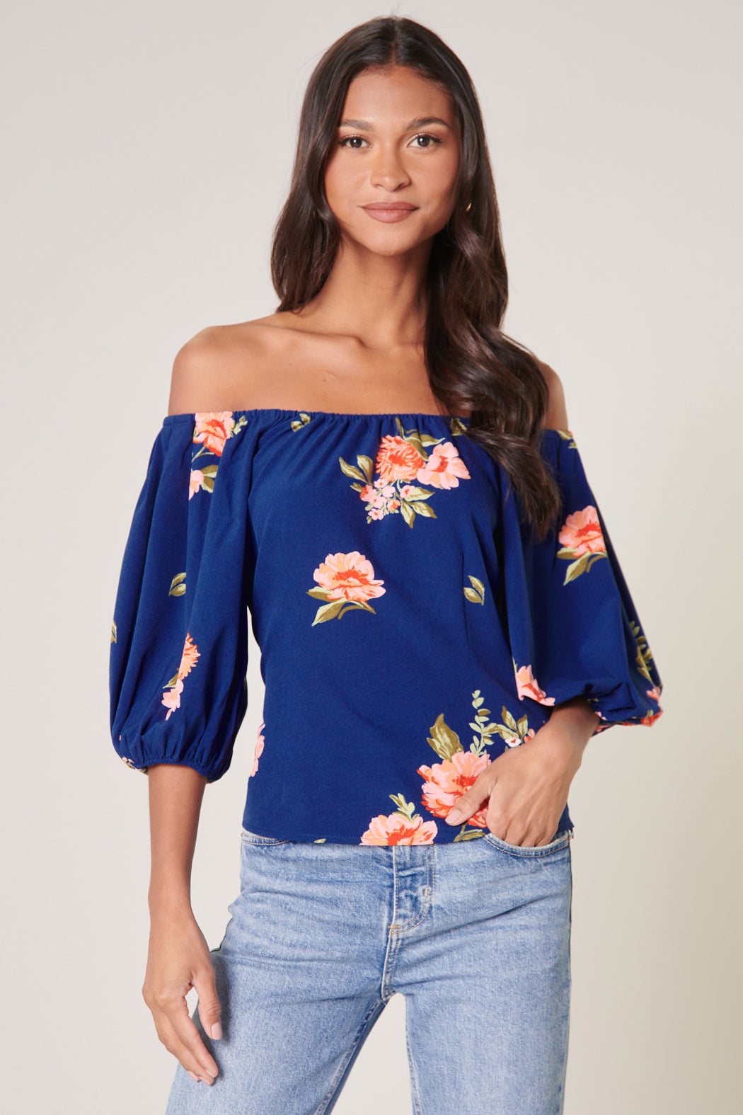 top, tumblr, off the shoulder, off the shoulder top, puffed