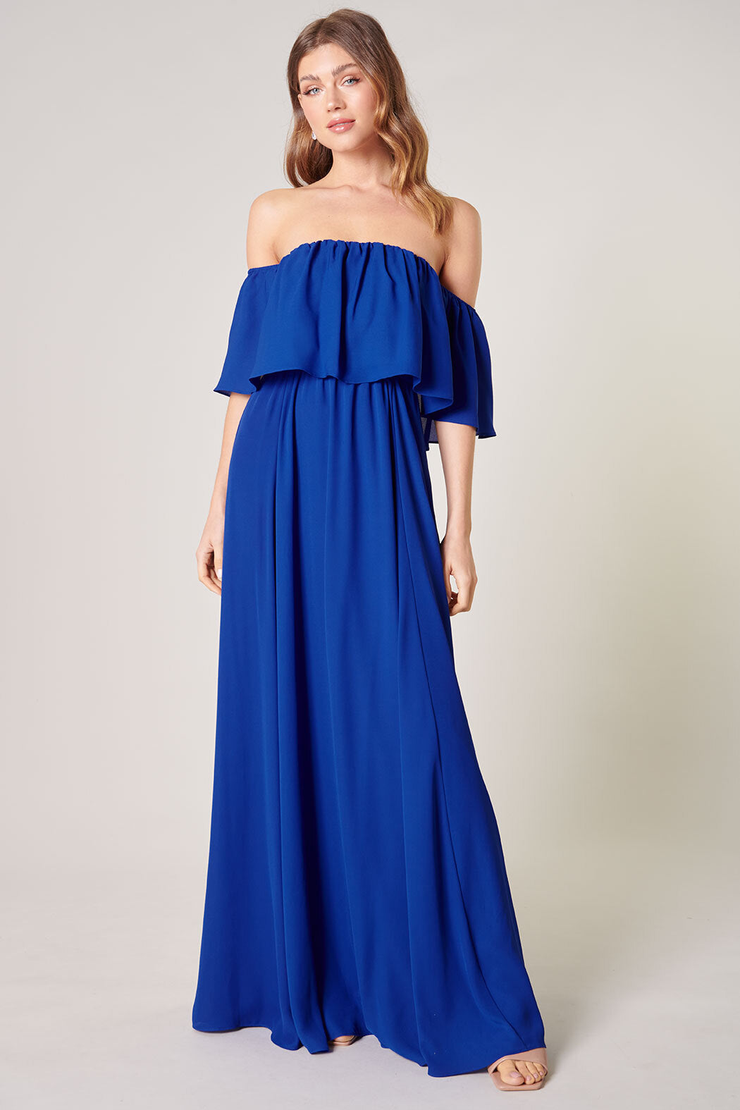 Enamored Off the Shoulder Ruffle Dress Sugarlips Enamored Off the Shoulder Ruffle Dress Sugarlips