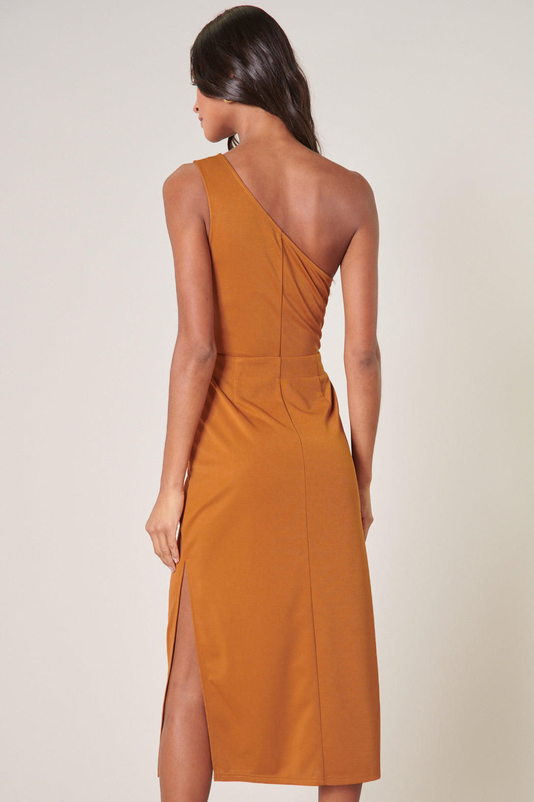 one shoulder cut out dresses Linear Sequin One Shoulder Cutout Gown by Amarra 94025 2 / Nude/Silver