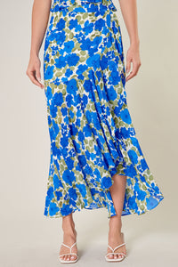 Lizzie Floral Saturated Love Midi Skirt