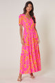 Hot Rod Floral Monaco Tiered Maxi Dress