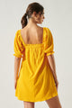 Miss Sunshine Convertible Sleeve Babydoll Dress