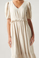 Saint Tropez Millie Puff Sleeve Midi Dress