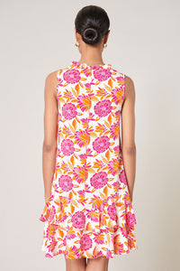 Flower Bomb Graceland Ruffle Trim Mini Dress