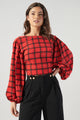 Hampshire Plaid Paradise Valley Long Sleeve Top