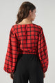 Hampshire Plaid Paradise Valley Long Sleeve Top