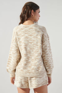 Saguaro Space Dye Knit Sweater Top
