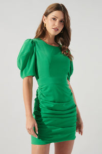 Camilla Ruched Mini Dress